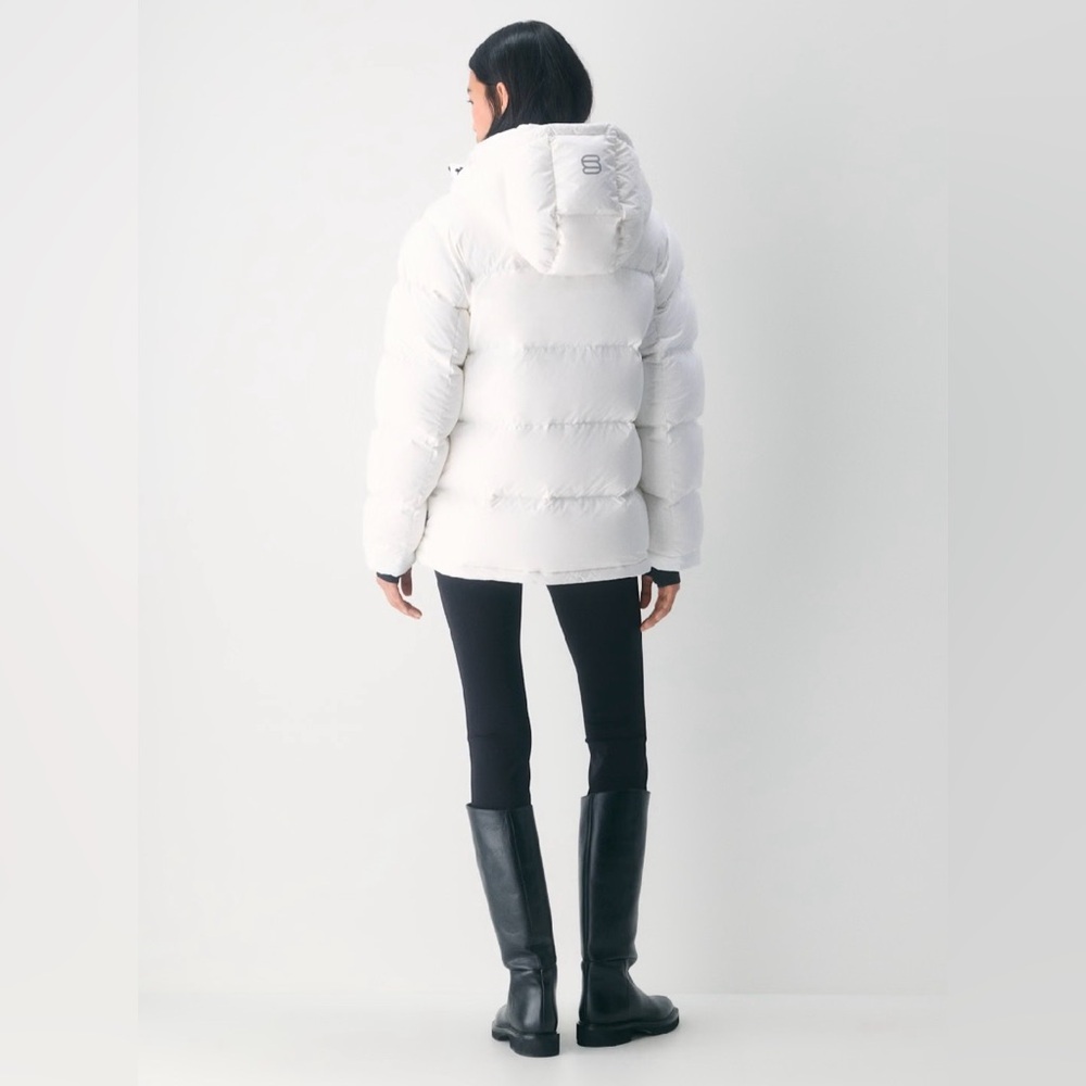 Aritzia The Super Puff - Very Light Gray (grayish white w/ blue hue) Size XS - Picture 16 of 16